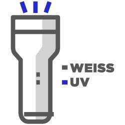 UV-Licht Taschenlampen